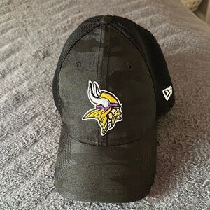 SKOL New Era Black and Yellow Camo Hat